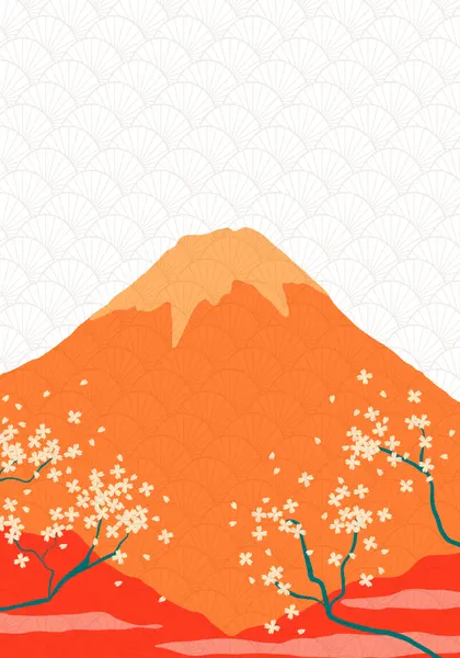 Mount Fuji Cherry Blossoms by Fadil Roze