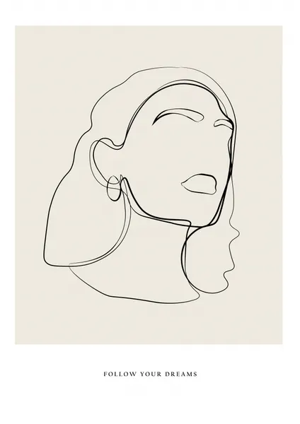 Minimalist Line Art by NKTN