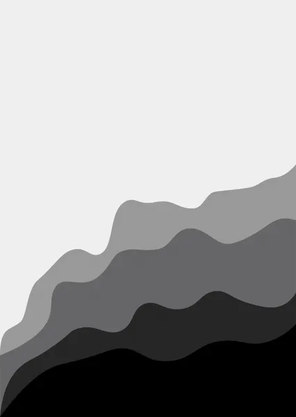 Wavy Grayscale Layers by Wendy Grace Agustin