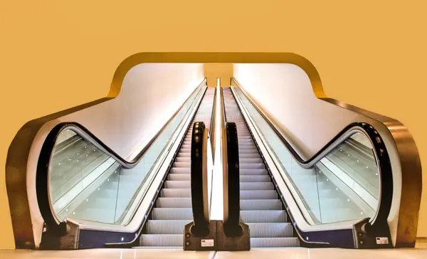 Symmetrical Escalator Ascent by Anette Ohlendorf