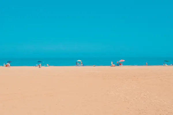 Serene Summer Beach by Roberto Ruoli