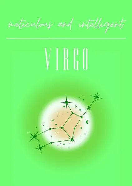 Intelligent Virgo Zodiac by Amélie