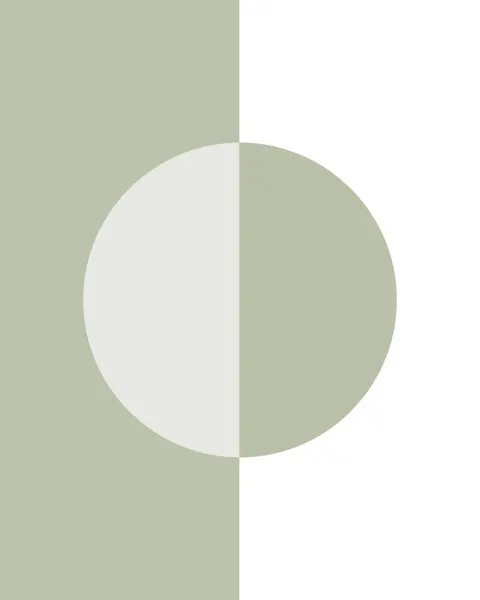 Minimalist Split Circle by KsanaKalpa