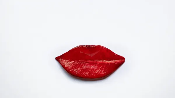 Bold Red Lips by TaranSohal