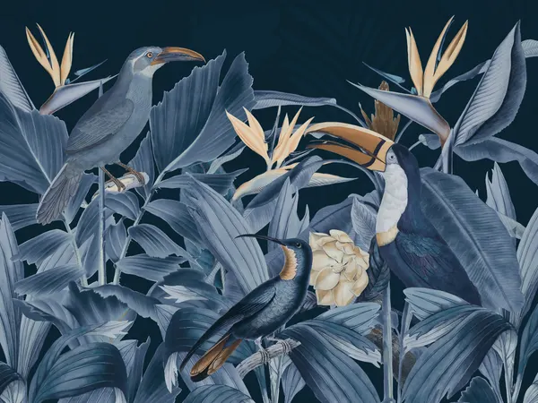 Tropical Bird Paradise by Andrea Haase
