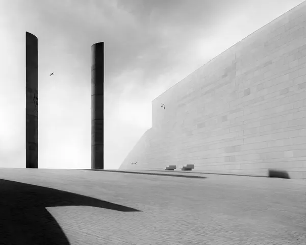 Minimalist Concrete Structures by Olavo Azevedo