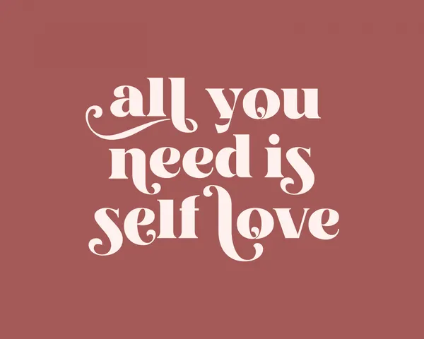 Elegant Self Love Message by KsanaKalpa