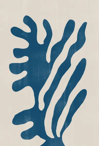 Blue Coral Dance by THE MIUUS STUDIO