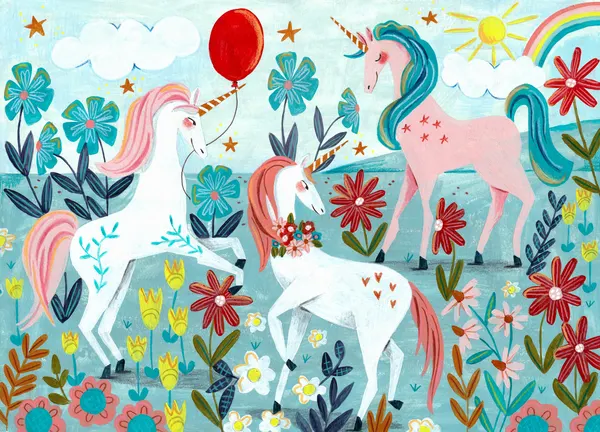 Unicorns by Caroline Bonne Müller