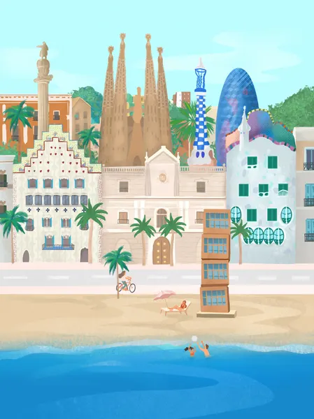 Barcelona by Petra Lizde