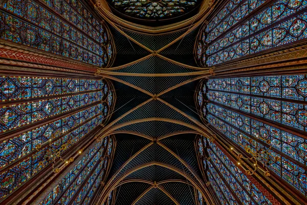 Gothic Stained Glass Ceiling by Rodrigo Marin