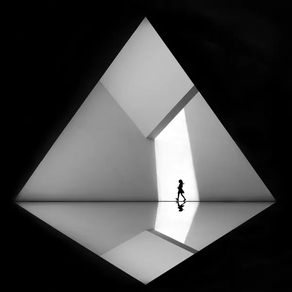 Minimalist Figure Reflection by Huib Limberg