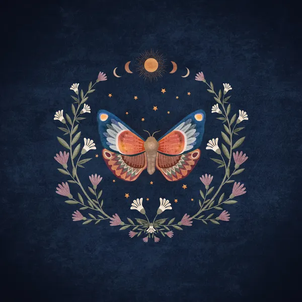 Celestial Flutter by Emel Tunaboylu