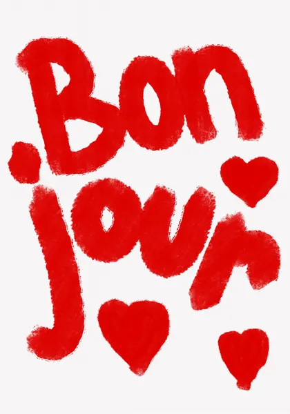 Bonjour Hearts by Athene Fritsch