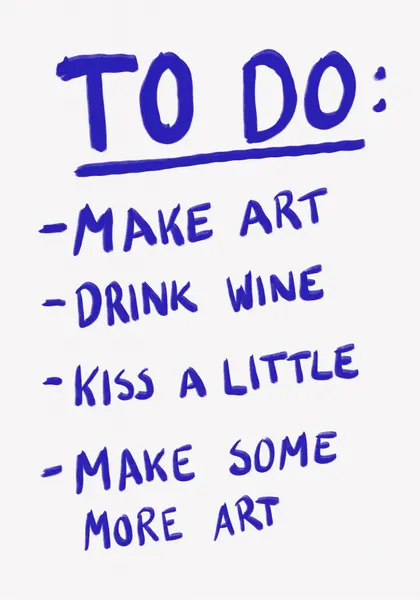 Creative To-Do List by Athene Fritsch