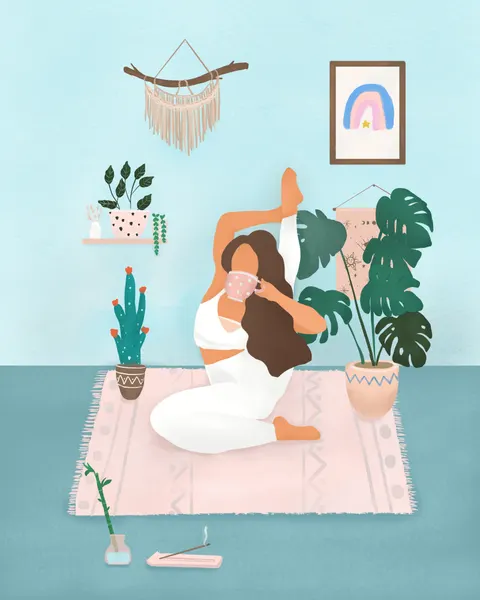 Yoga Time by Petra Lizde
