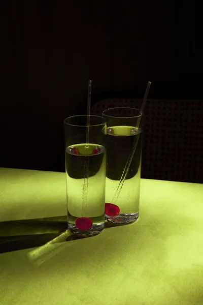 Two Cherry Drinks by Julia Ramiro