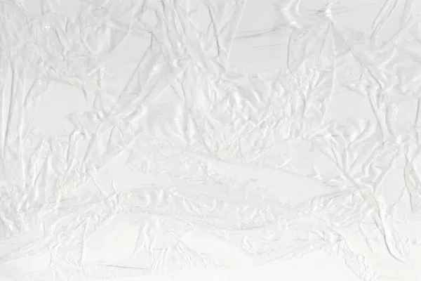 White Canvas Resembling Crumpled Paper by uplusmestudio