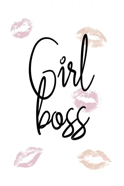 Girl Boss Kisses by Martina