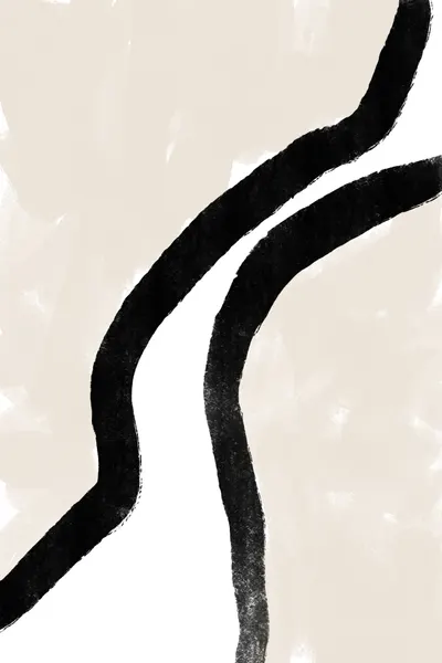 Bold Black Lines by uplusmestudio