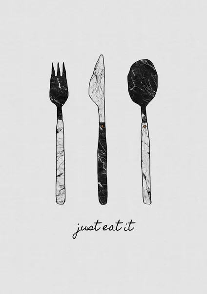 Just Eat It Utensils by Orara Studio