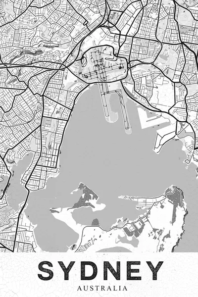 Modern Sydney Map by StudioSix
