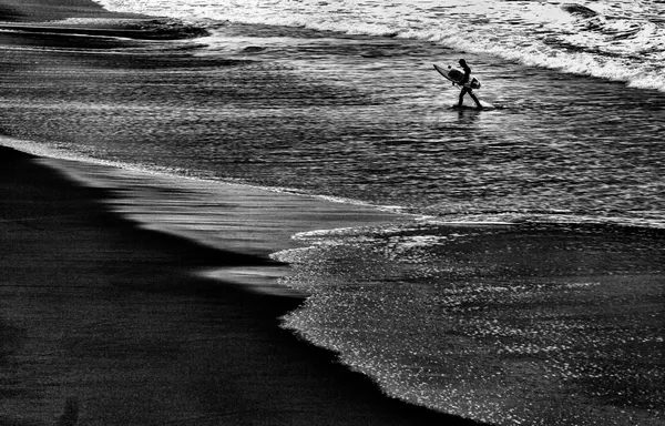 Surfer And The Waves by Jois Domont ( J.L.G.)