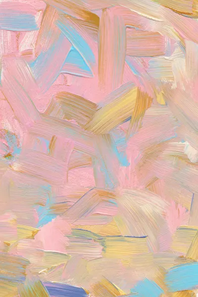 Vibrant Brushstrokes in Pastel Hues by uplusmestudio