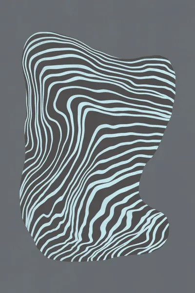 Abstract Flowing Waves by Little Dean