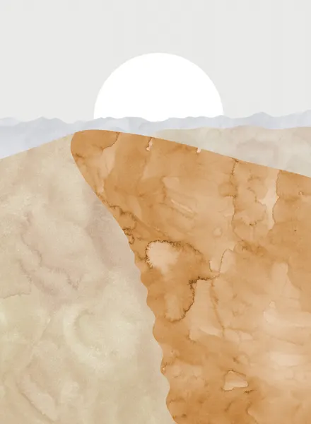 Desert Sun Horizon by Rosana Laiz Blursbyai