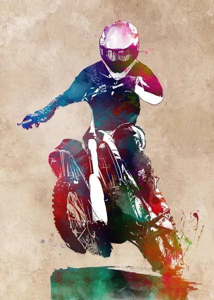 Motor Sport Art 8 by Justyna Jaszke