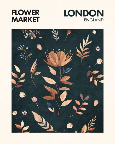 Petals in London by Emel Tunaboylu
