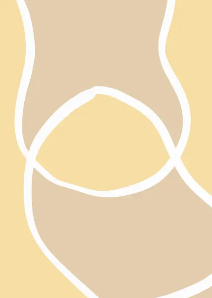 Soft Abstract Curves by Pictufy Studio