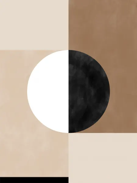 Neutral Half Moon by Elena Ristova