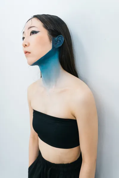Artistic Blue Beauty by h112o1