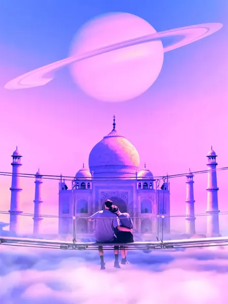 Romantic Taj Mahal Dream by Ritvik takkar