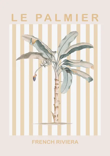 Le Palmier French Riviera by Talitha McQueen
