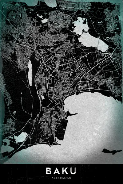 Baku Urban Map by StudioSix