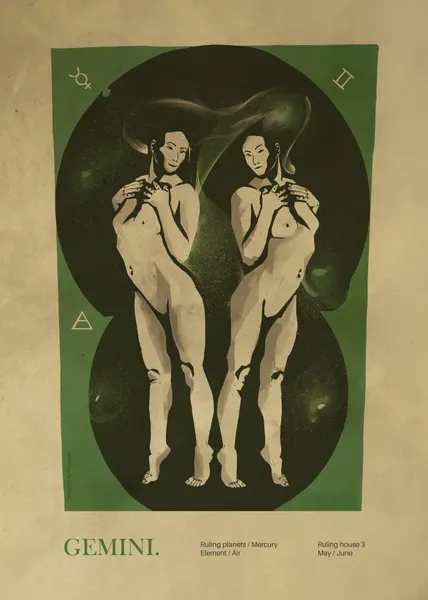 Ethereal Gemini Twins by Dion Gem