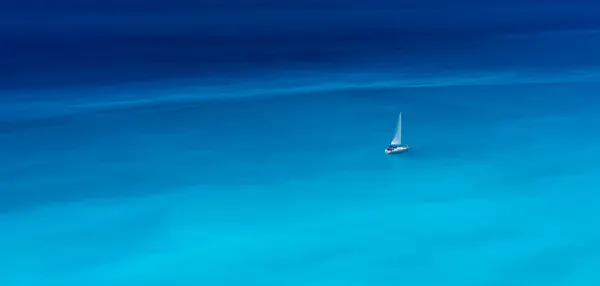Sailing The Turquoise Sea by Stefan Hogea