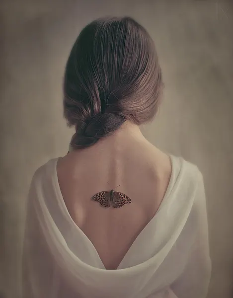 Graceful Butterfly Portrait by Svetlana Bekyarova