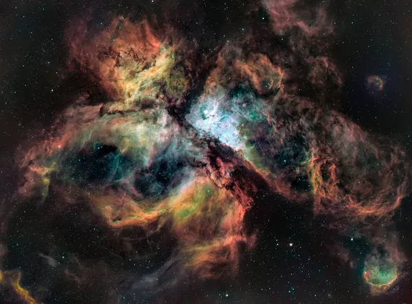 Colorful Cosmic Nebula by TaranSohal