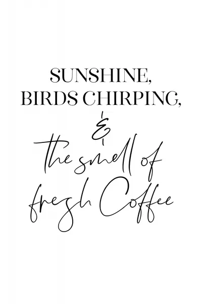 Sunshine Birds Coffee by Rosana Laiz Blursbyai