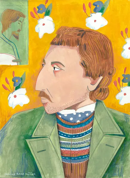 Paul Gauguin portrait by Caroline Bonne Müller