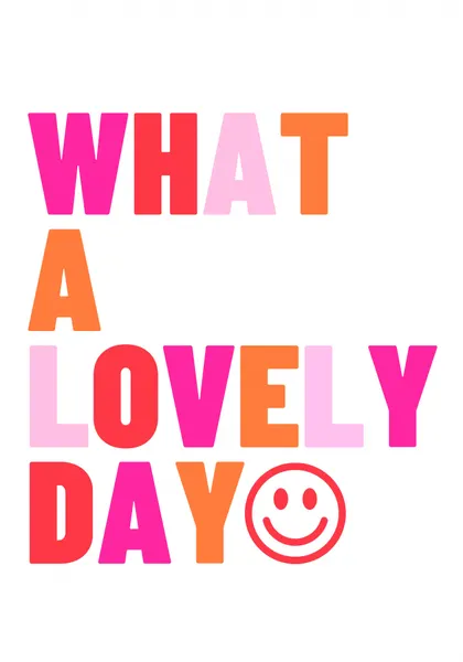 Lovely Day Vibes by Athene Fritsch