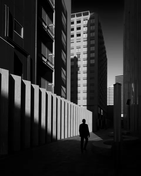 Solitary Urban Stroll by Yasuhiro Takachi