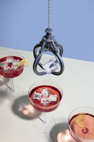Cocktail Claw Machine by Julia Ramiro