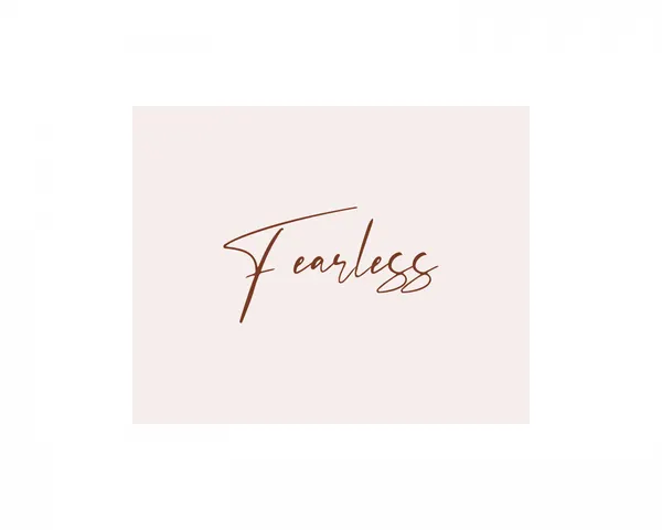 Fearless Elegant Script by KsanaKalpa