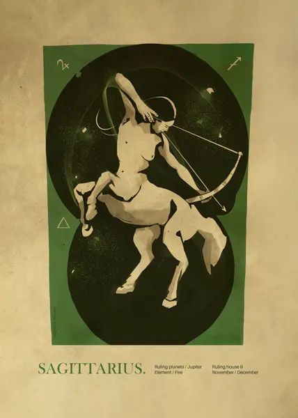 Sagittarius Centaur Archer by Dion Gem