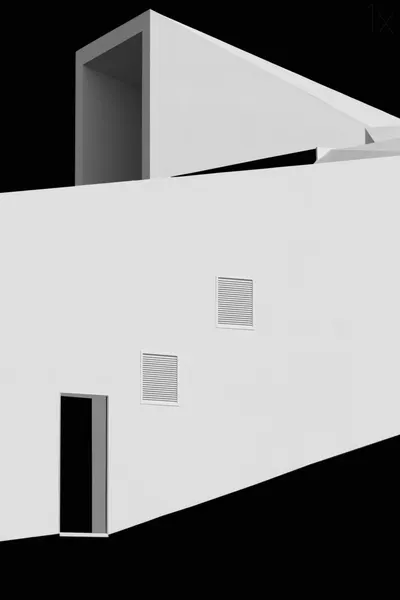 White Minimalist Architecture by Olavo Azevedo